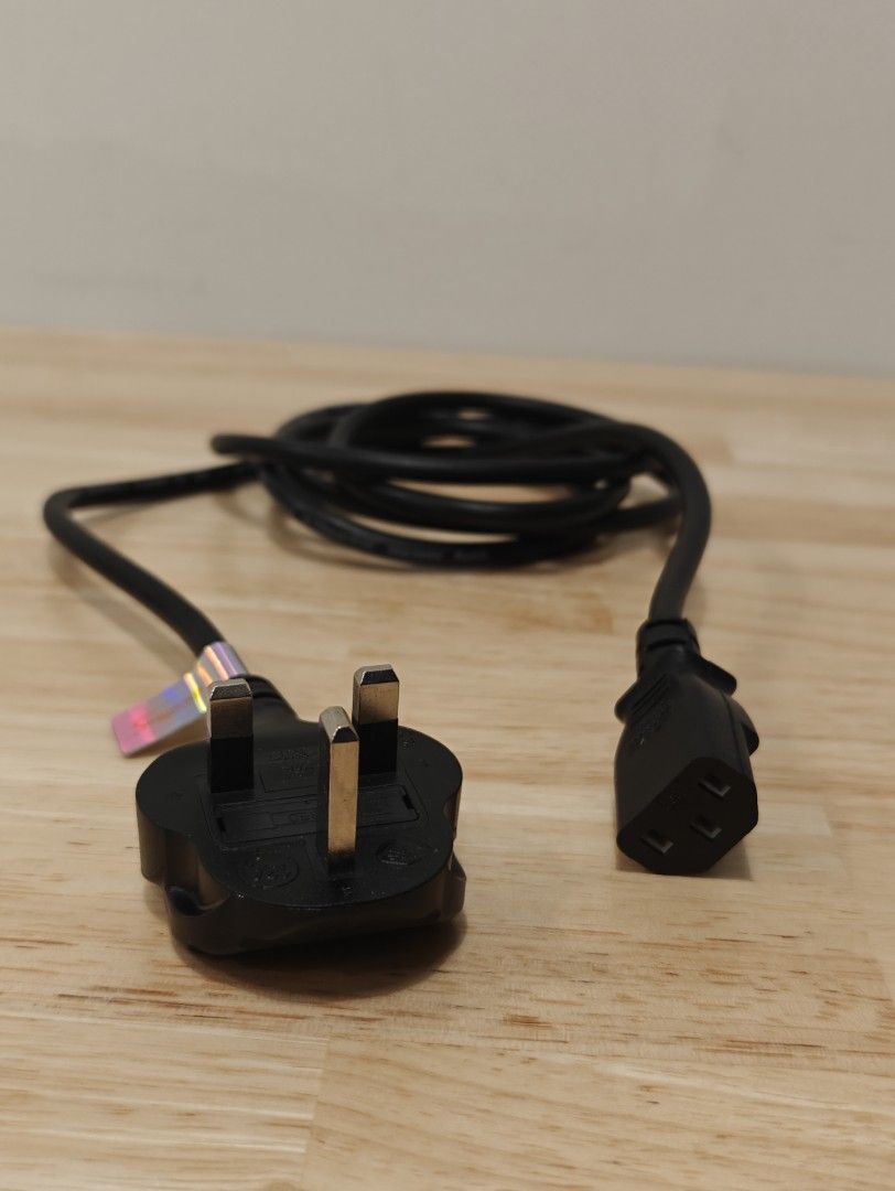 Desktop computer power cable 1 Year warranty, Video Gaming, Gaming ...