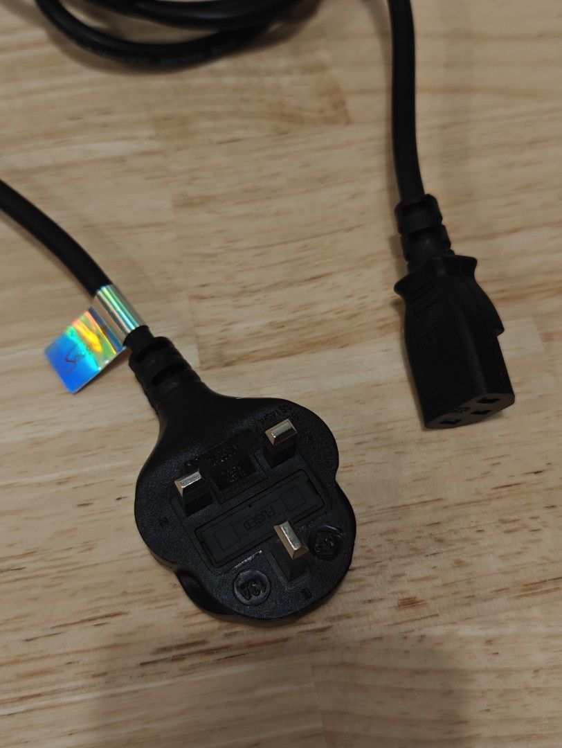 Desktop computer power cable 1 Year warranty, Video Gaming, Gaming ...
