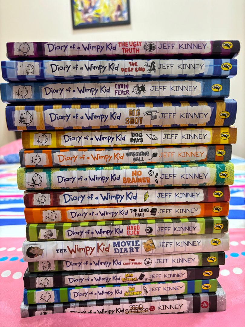 Diary of Wimpy kids 15books