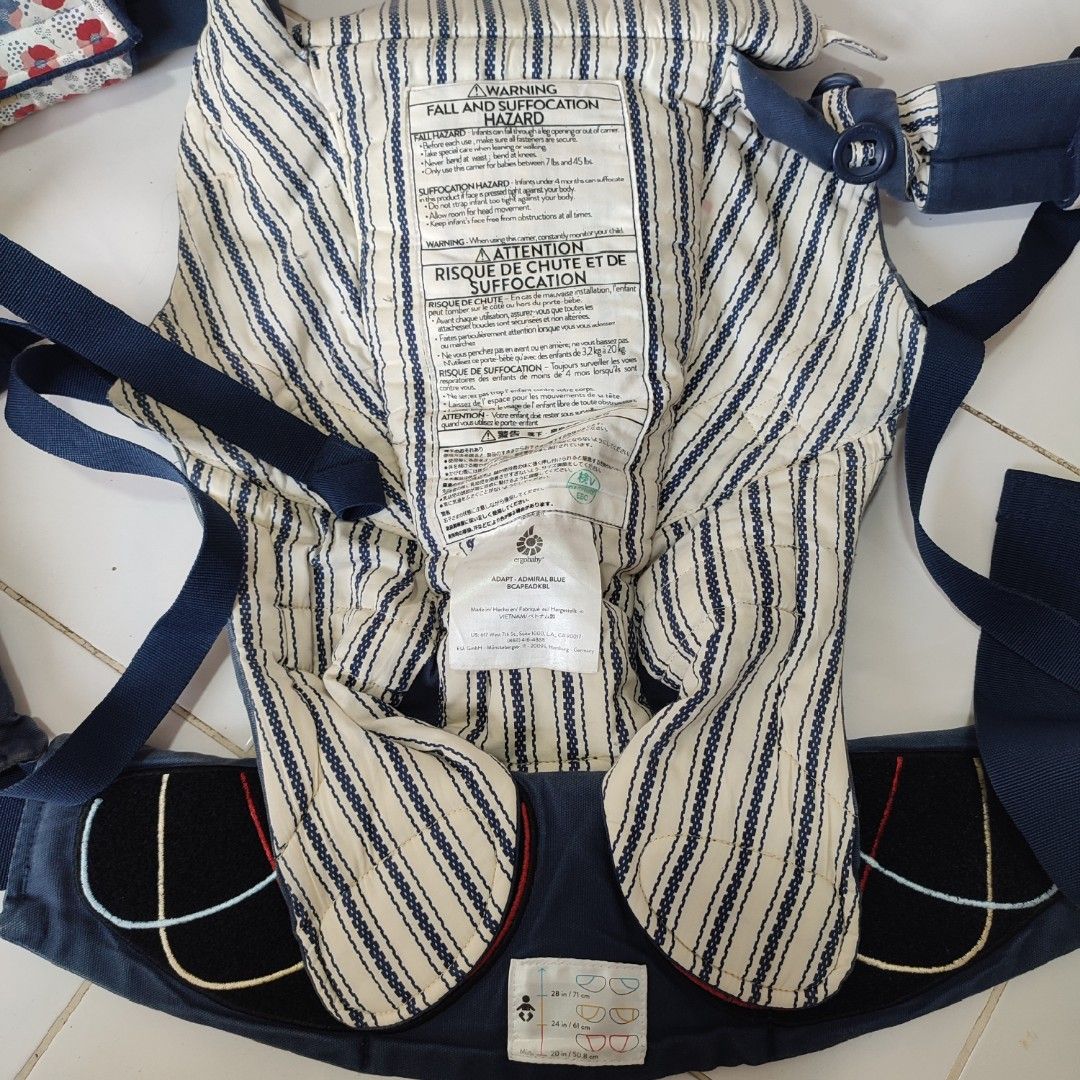 Ergobaby Adapt Admiral Blue Babies Kids Going Out Carriers Slings on Carousell