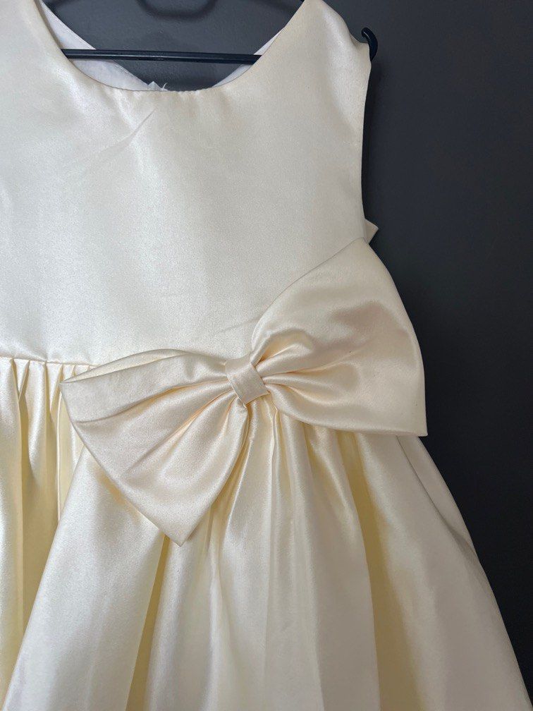 Baby Girl White Flower Girl Dress