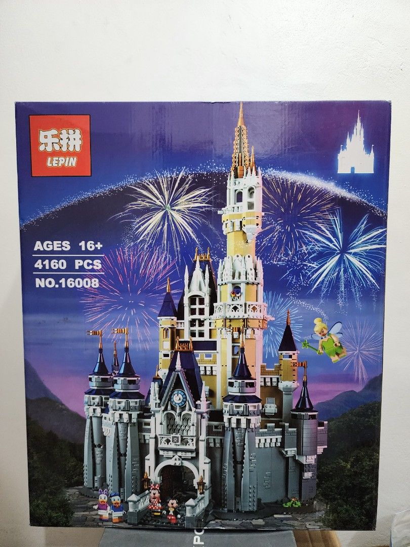 For Sale: Lepin Disney Castle (Category: Lego & Building Sets) located in Pasig City. Submitted by markasg (Listing ID 1325807712, Image 1). Description: For Sale: Lepin Disney Castle 3rd party brick (This is not Lego Brand) Mode of Payment: Cash, BDO, BPI MBTC, Eastwest or Gcash Meet-up Loc: Ace Water Spa,i Greenfield District/Crossing, Capitol Commons, Ortigas or Shipping through grab or lalamove Shipping Fee is care of the Buyer.