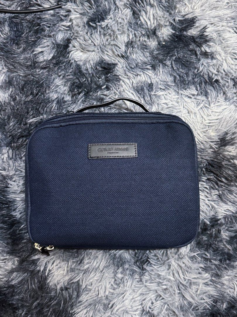 Armani cosmetic bag sale