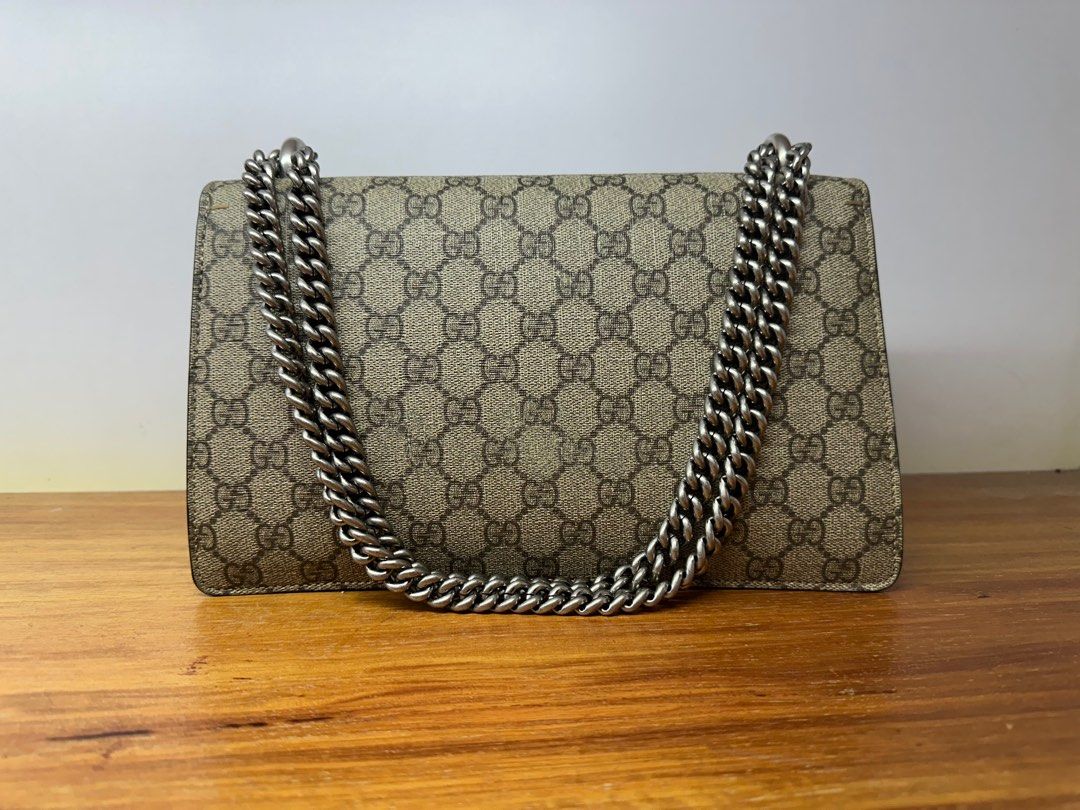 Gucci Dionysus (Category: Luxury Bags & Wallets) located in Quezon City. Submitted by forsale_preowned (Listing ID 1325827987, Image 2). Description: ORIGINAL ITEM !! COMPLETE INCLUSIONS - dustbag - paperbag - carecards.