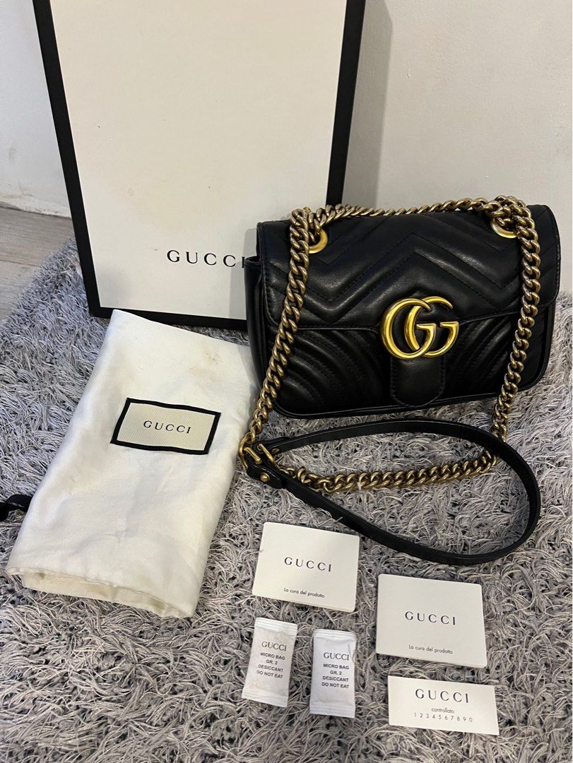 Gucci marmont flap mini top