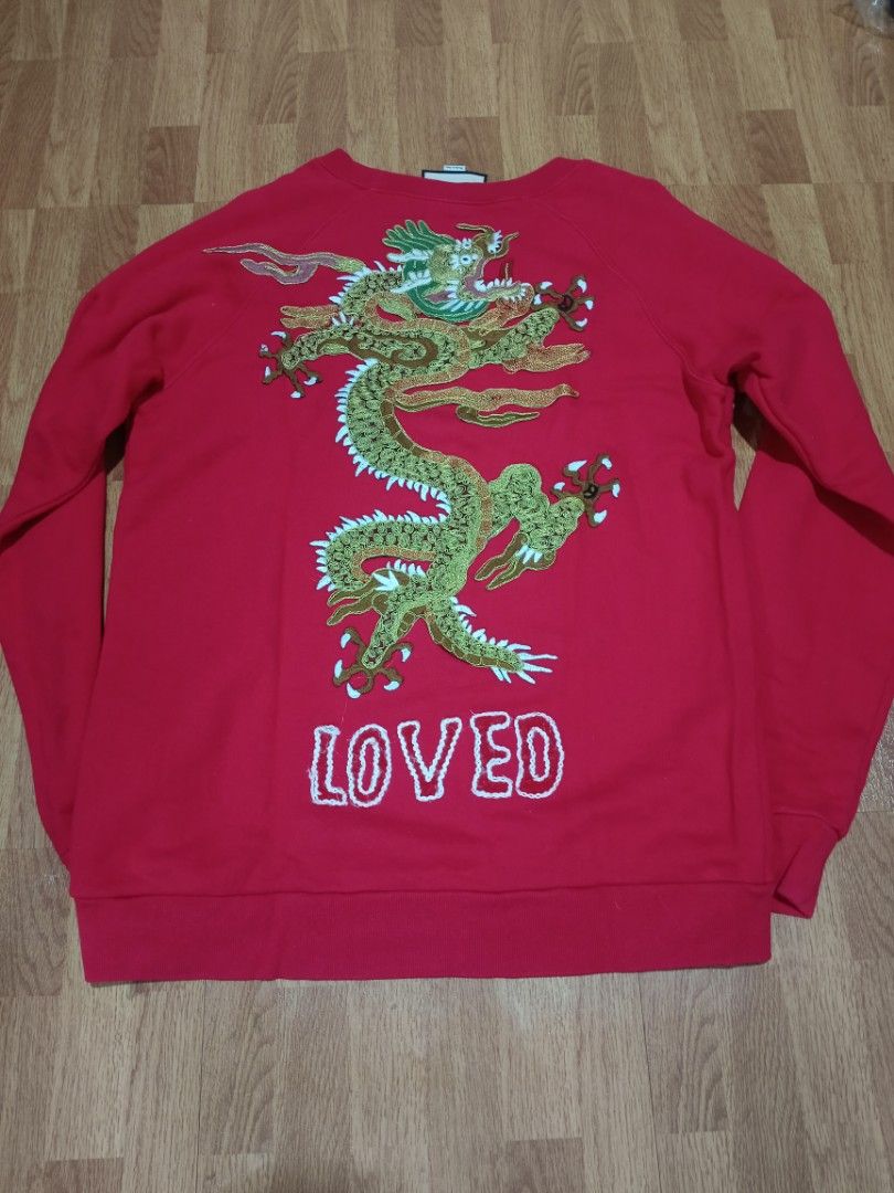 Gucci dragon sweatshirt discount