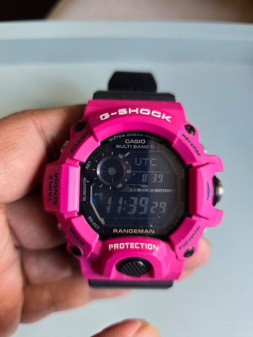 GW9400 RANGEMAN PINK BEZEL Men s Fashion Watches Accessories Watches on Carousell