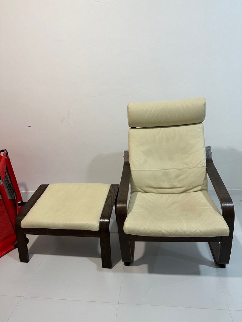 Ikea nursing chair, Furniture & Home Living, Furniture, Sofas on Carousell