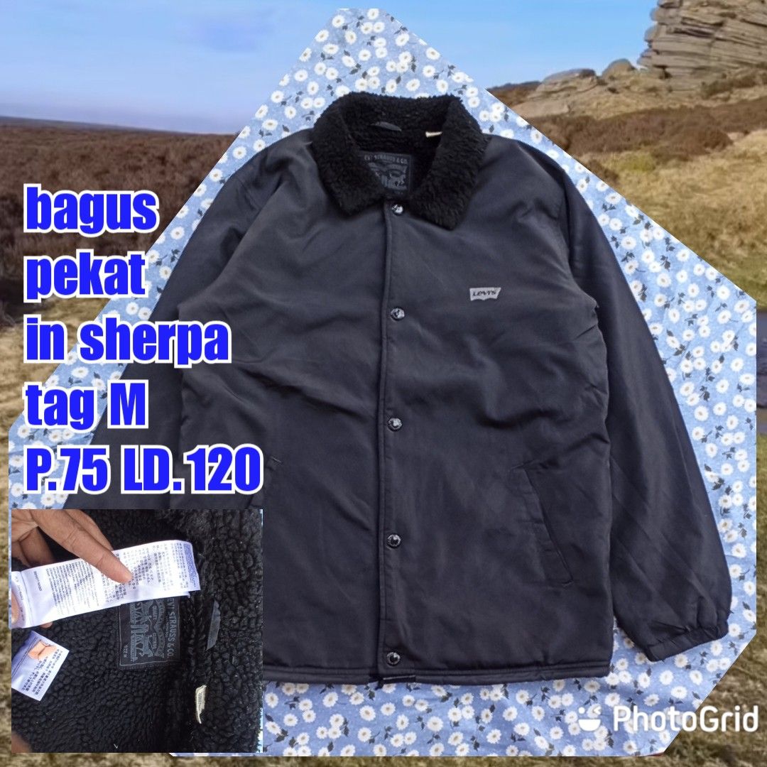 Levis coach sherpa shop