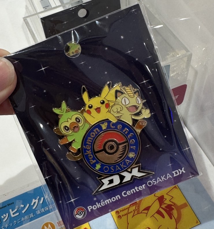 Japan 🇯🇵 Pokémon Centre OSAKA DX Pin (Limited Edition), Toys