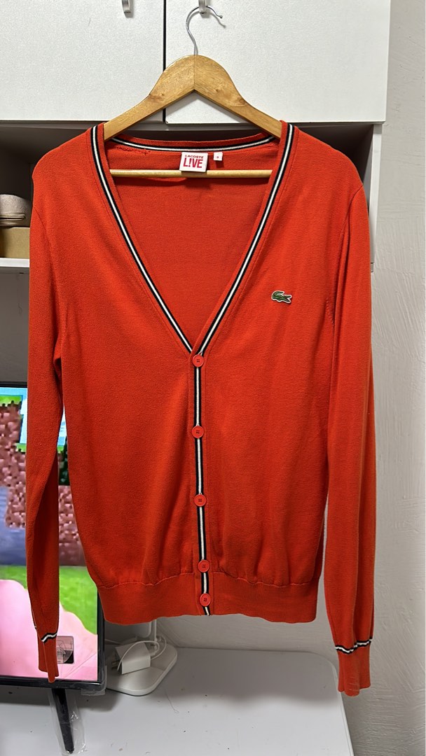 Lacoste Live Cardigan Knit Men s Fashion Coats Jackets and Outerwear on Carousell
