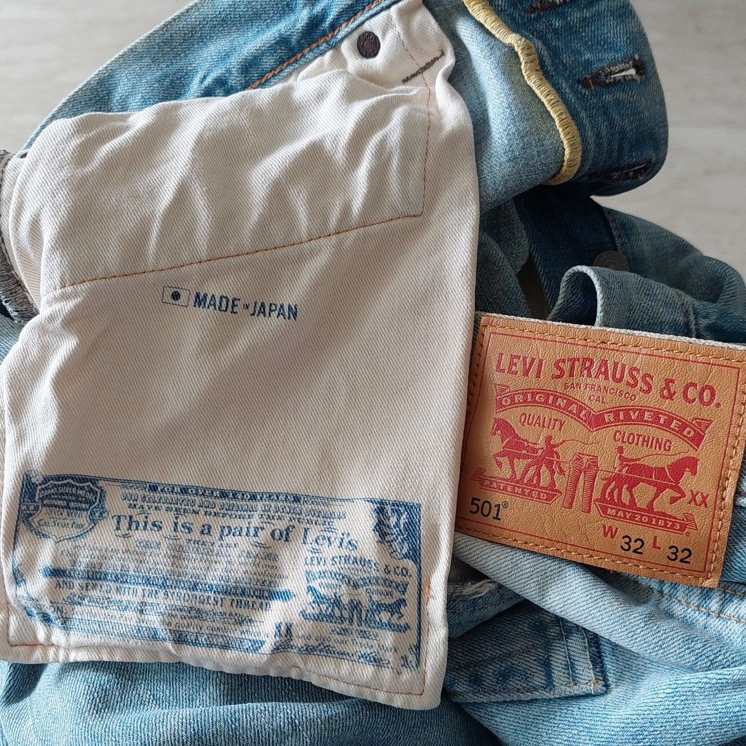 Levis 501 w32 l32 online