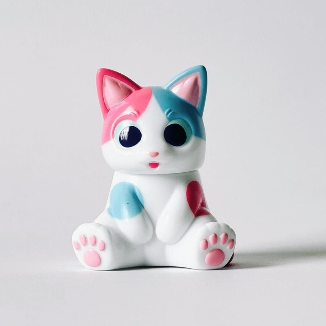 小夏屋 おすわりネゴラ コットンキャンディ medicom toy figure 小夏屋