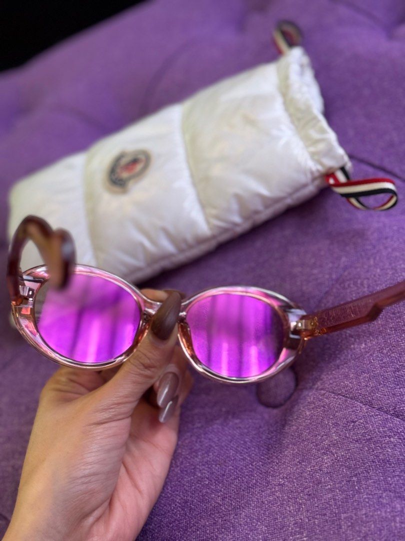 Moncler Pink/Purple Shades (Category: Sunglasses & Eyewear) located in Makati City. Submitted by r0w33 (Listing ID 1325867047, Image 2). Description: .