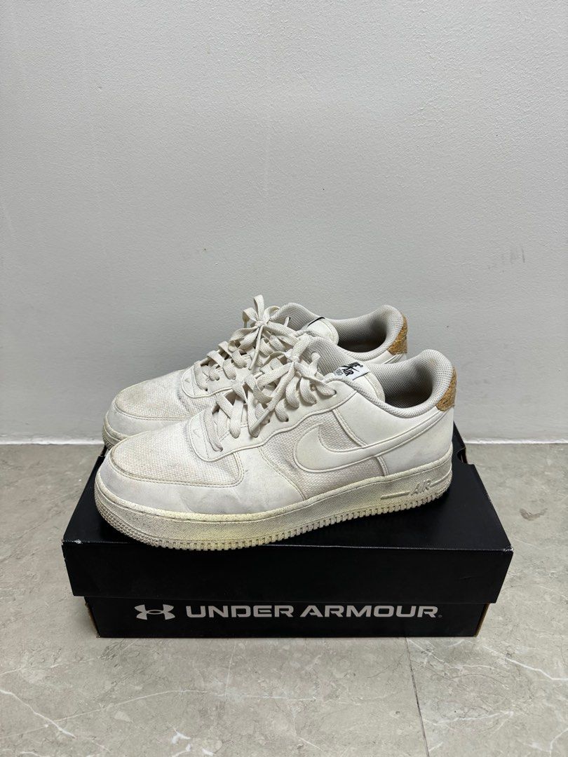 Nike AF 1 07 LV8 Khaki (Category: Sneakers) located in Makati City. Submitted by devinwang56 (Listing ID 1325969710, Image 2). Description: size 10.5 us no box what you see what you get .