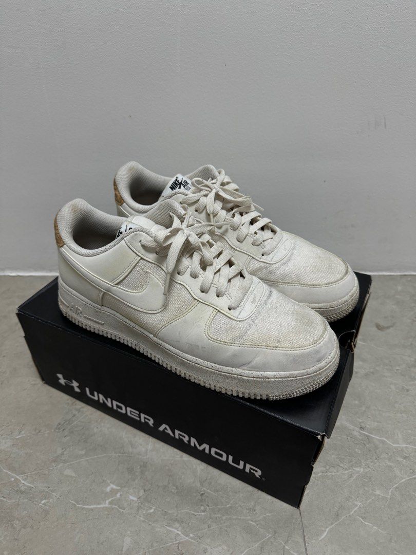 Nike AF 1 07 LV8 Khaki (Category: Sneakers) located in Makati City. Submitted by devinwang56 (Listing ID 1325969710, Image 1). Description: size 10.5 us no box what you see what you get .