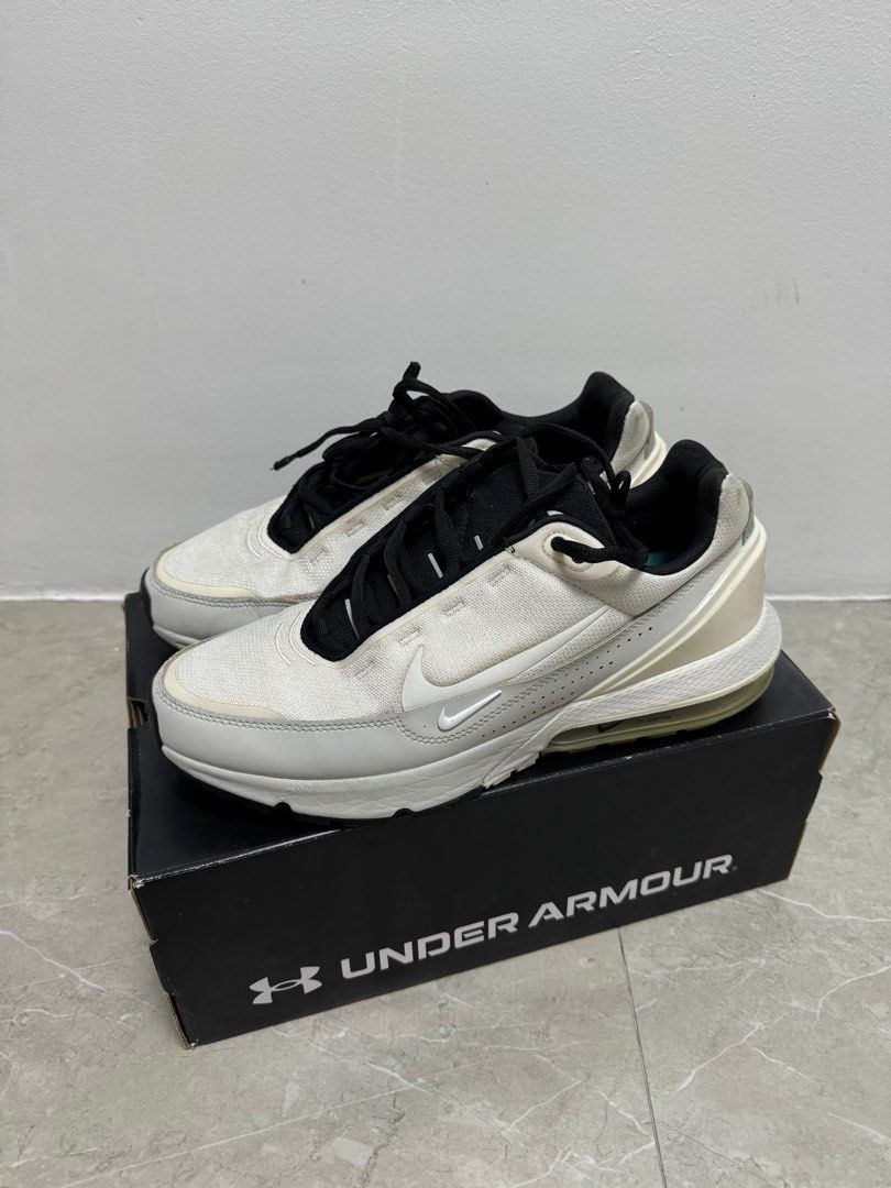 Nike Air Max Pulse White Grey (Category: Sneakers) located in Makati City. Submitted by devinwang56 (Listing ID 1325969728, Image 1). Description: size 11 us No box what you see what you get.