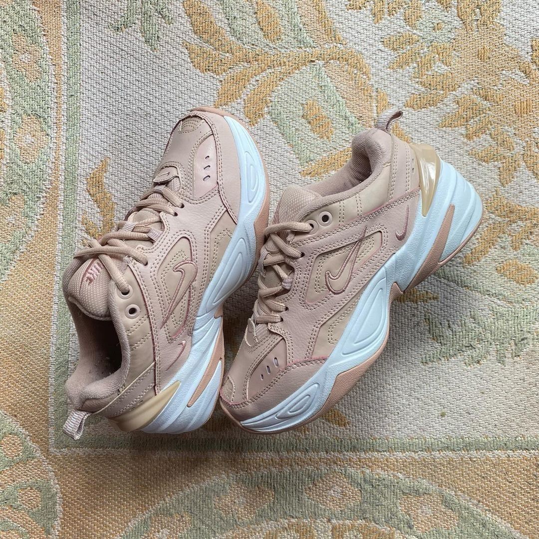 NIKE M2K TEKNO PARTICLE BEIGE Women s Fashion Footwear Sneakers on Carousell
