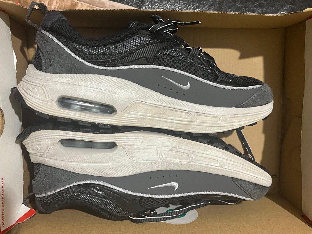 Nike women Air Max Bliss Black Metallic Silver EU39 Carousell