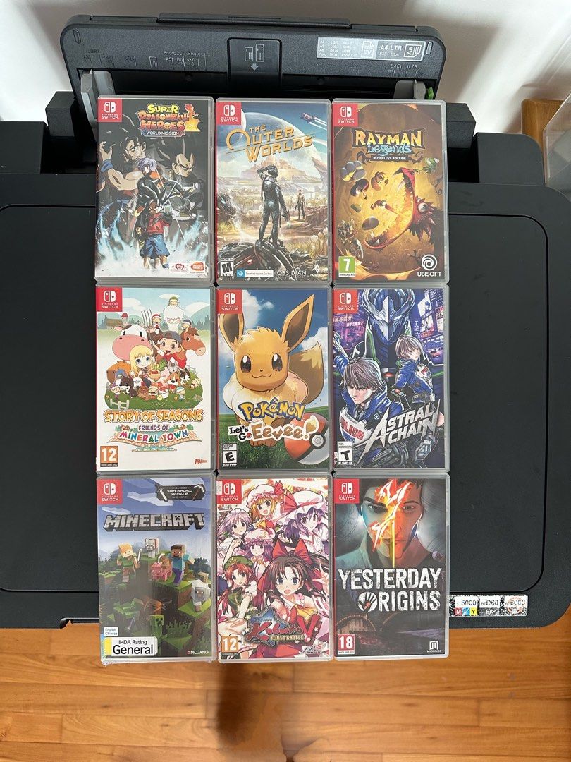 Nintendo Switch game Super Dragonball heroes The outer worlds