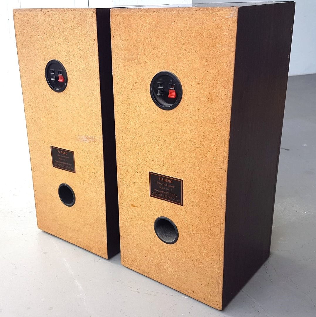 Original FUSENG 2-Way Speaker System, Model SX-8, HIFI Stereo 800 Watts ...