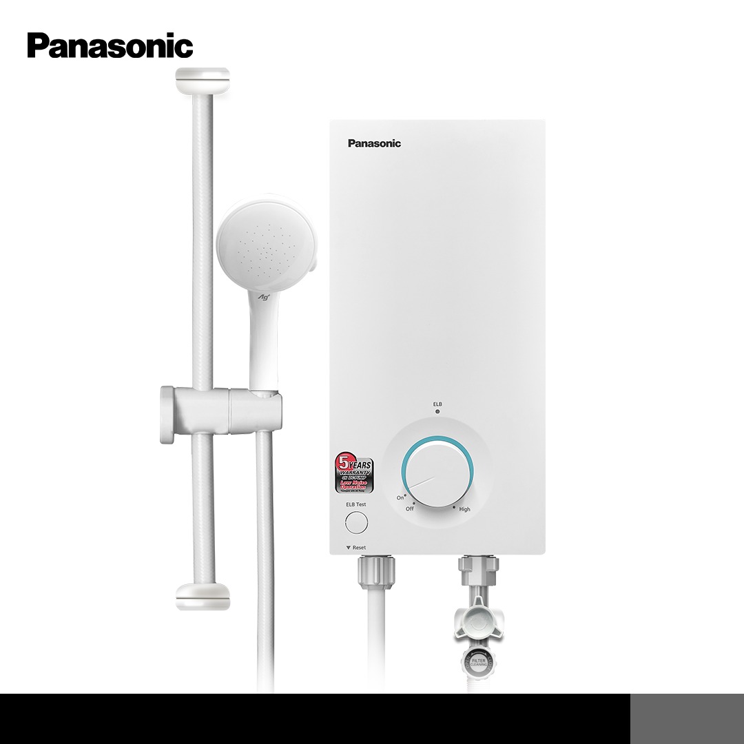 Panasonic Water Heater DH-3VP1PW Single Point Jet Pump, TV & Home ...