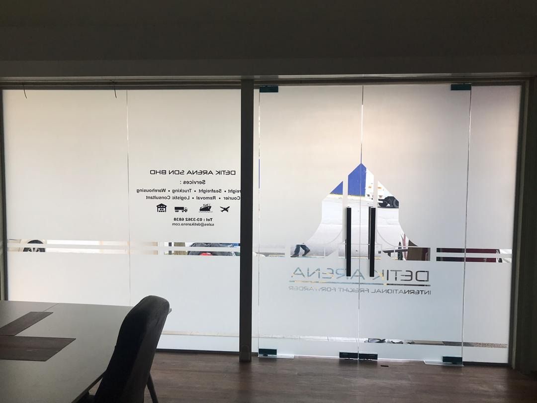 PASANG FROSTED STICKER ANDA l install window frost tint, Furniture ...