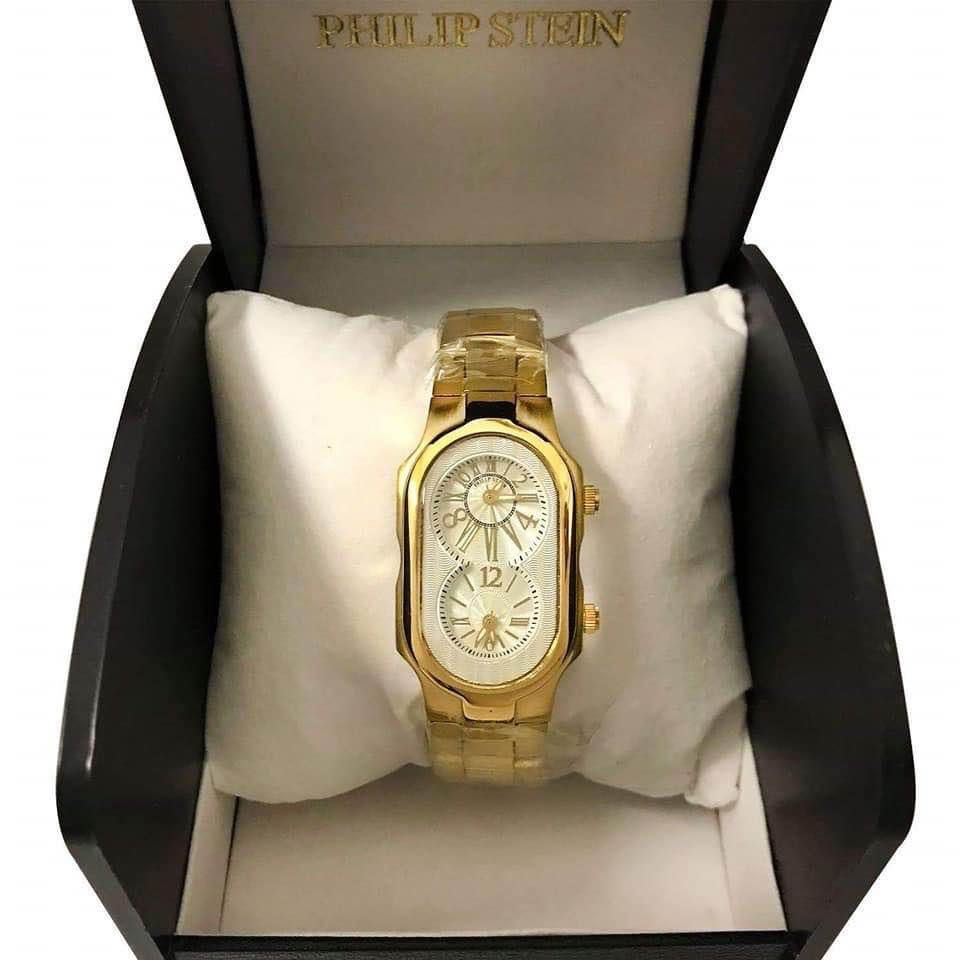 Philip stein gold watch sales
