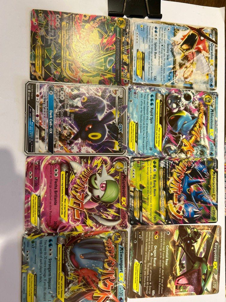 POKÉMON CARDS INCLUDING GX, EX, MEGA AND BREAK, Hobbies & Toys