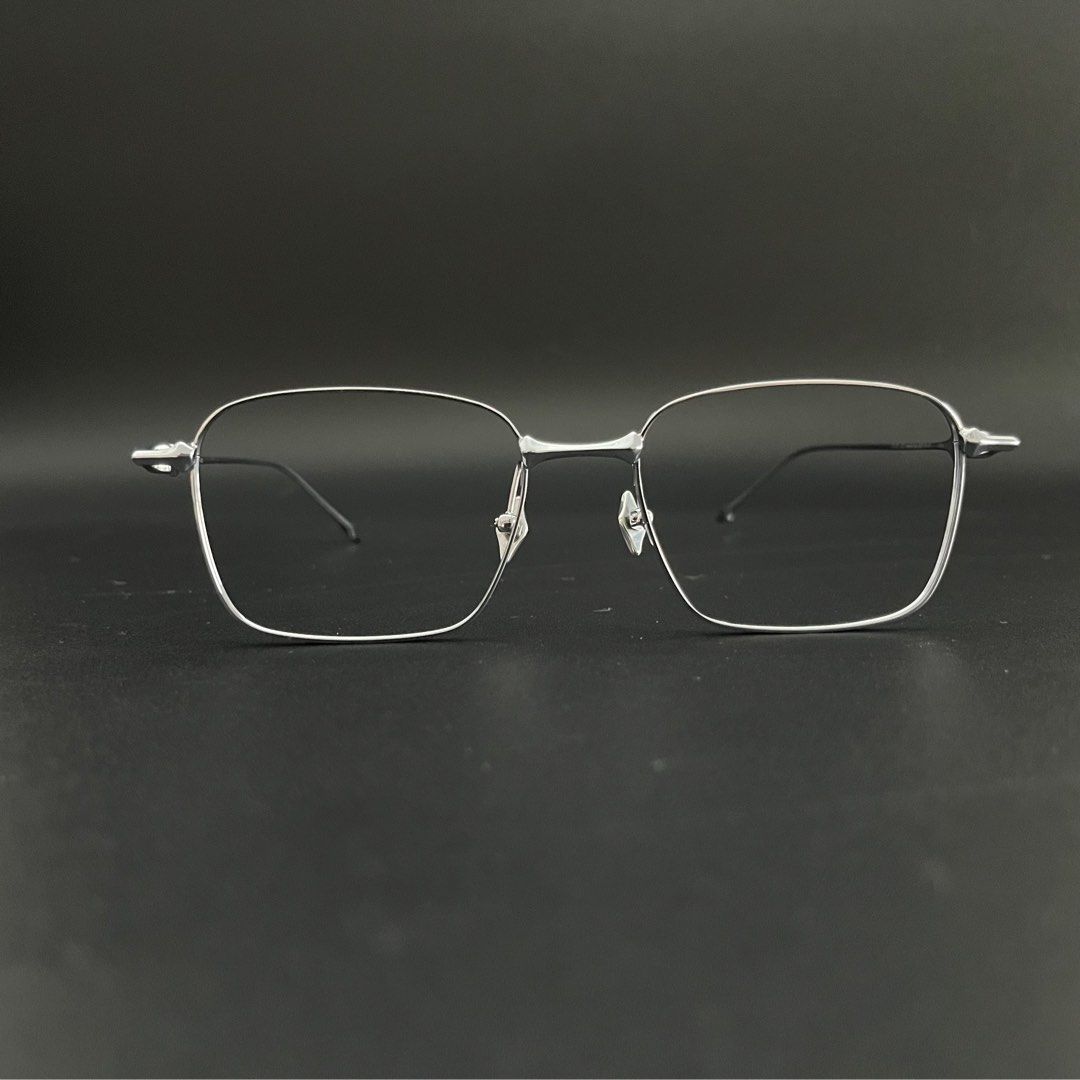 Gentle Monster [ ABA 02 ] Square Titanium Glasses in Silver 55-18