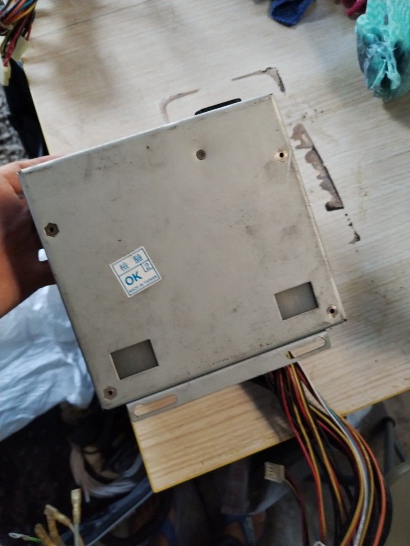 Repaired power supply, Computers & Tech, Parts & Accessories, Computer Parts on Carousell