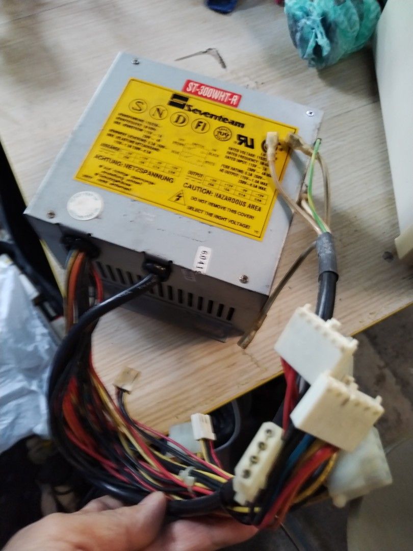 Repaired power supply, Computers & Tech, Parts & Accessories, Computer Parts on Carousell