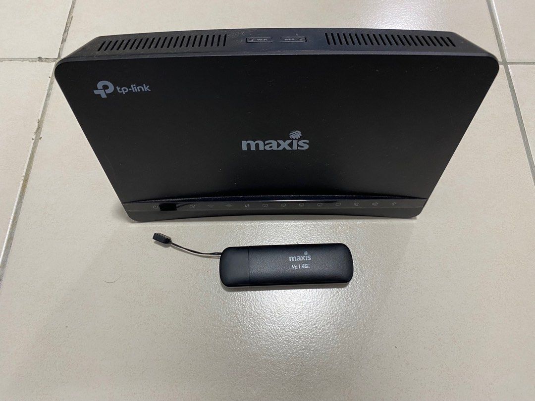 Router tplink maxis dongle broadband, Computers & Tech, Parts ...