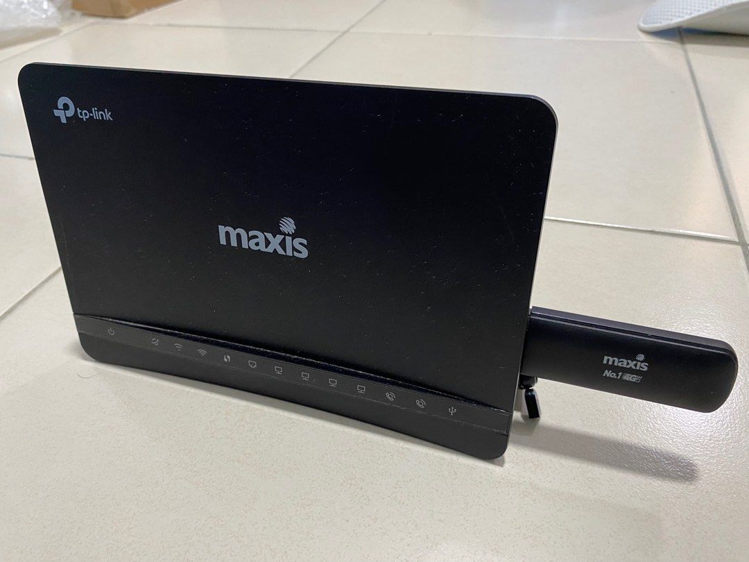 Router tplink maxis dongle broadband, Computers & Tech, Parts ...