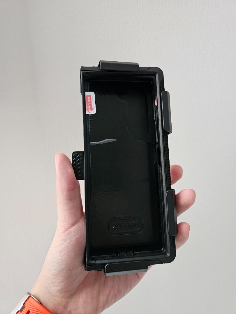 Samsung Z Fold 6 Defender Style Shockproof Case (Category: Cases & Sleeves) located in Quezon City. Submitted by bagels42 (Listing ID 1325879311, Image 3). Description: *ACTUAL PICTURES OF CASES IN THE LISTING* Samsung Z Fold 6 Defender Style Shockproof Case Colors: Black Price: 775 Available For: Samsung Z Fold 6 OTHER AVAILABLE ITEMS (ADDITIONAL FEE): Alloy Camera Lens Protector - 295 __________________________________________ Payment options B