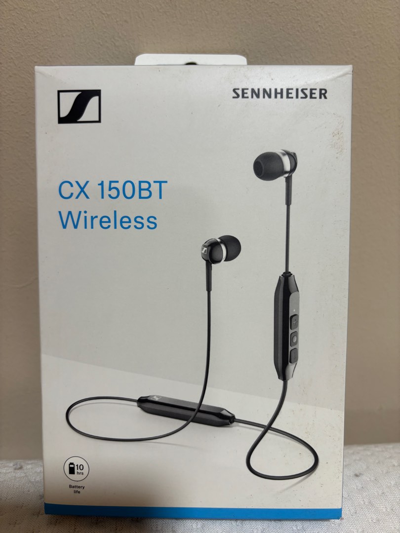 Sennheiser cx 150bt wireless earphones black hot sale