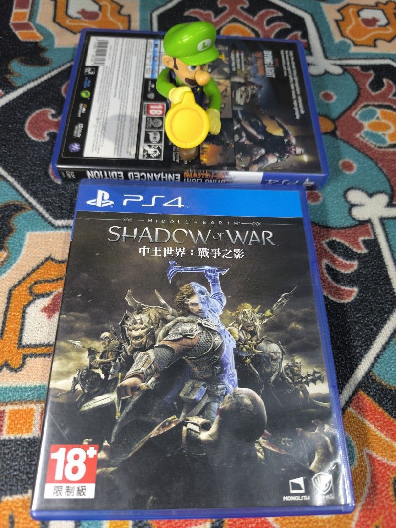SHADOW OF WAR PS4 GAME, Video Gaming, Video Games, PlayStation on Carousell