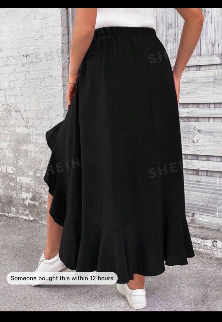shein assymetric ruffle skirt (Category: Skirts) located in Quezon City. Submitted by beebee05_15 (Listing ID 1325949925, Image 2). Description: maganda.
