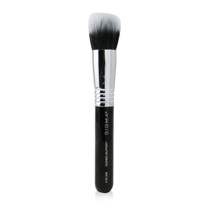 Sigma Beauty F74 Air Domed Buffer Brush (Category: Makeup) located in Las Pinas. Submitted by chicchateaumnl (Listing ID 1325879937, Image 2). Description: 100% ORIGINAL BRAND NEW BOXED FROM SIGMA BEAUTY USA A feathery soft duo fiber brush. Domed head seamlessly applies concealer & color-correcting formulas onto skin. Made with super-soft synthetic bristles that mimic animal hair. Solid polymer-based handle is waterproof. Gives a flawless weightl