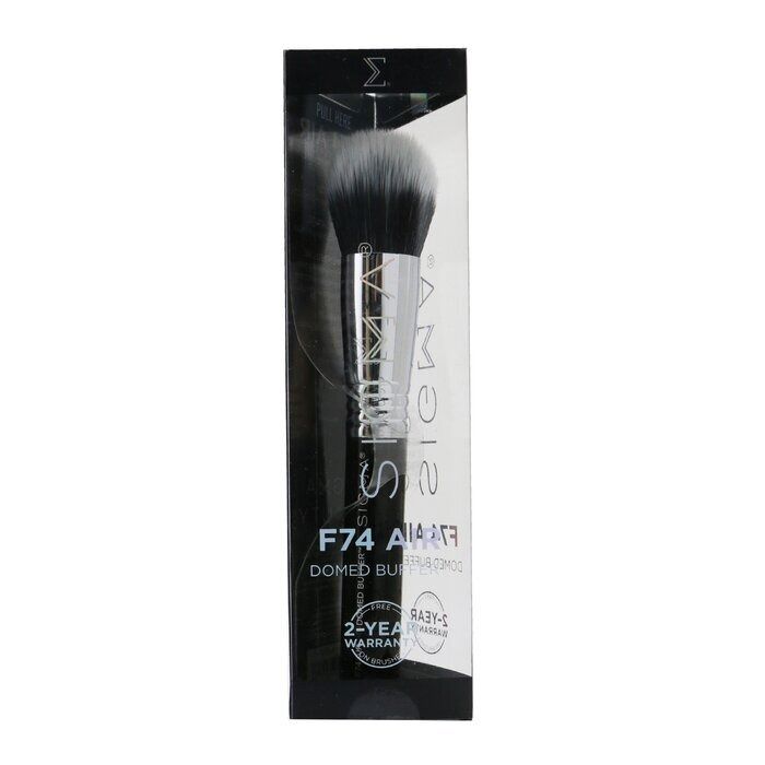 Sigma Beauty F74 Air Domed Buffer Brush (Category: Makeup) located in Las Pinas. Submitted by chicchateaumnl (Listing ID 1325879937, Image 1). Description: 100% ORIGINAL BRAND NEW BOXED FROM SIGMA BEAUTY USA A feathery soft duo fiber brush. Domed head seamlessly applies concealer & color-correcting formulas onto skin. Made with super-soft synthetic bristles that mimic animal hair. Solid polymer-based handle is waterproof. Gives a flawless weightl