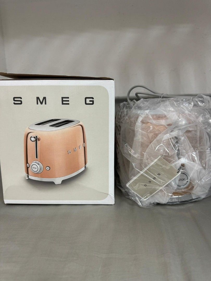 Bread Toaster Smeg Toaster Rose Gold SMEG Toaster Rose Gold, TV