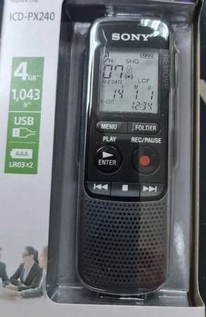 SONY ICD-PX 240 Digital Voice Recorder 4 GB PX Series NEW62863086081794112