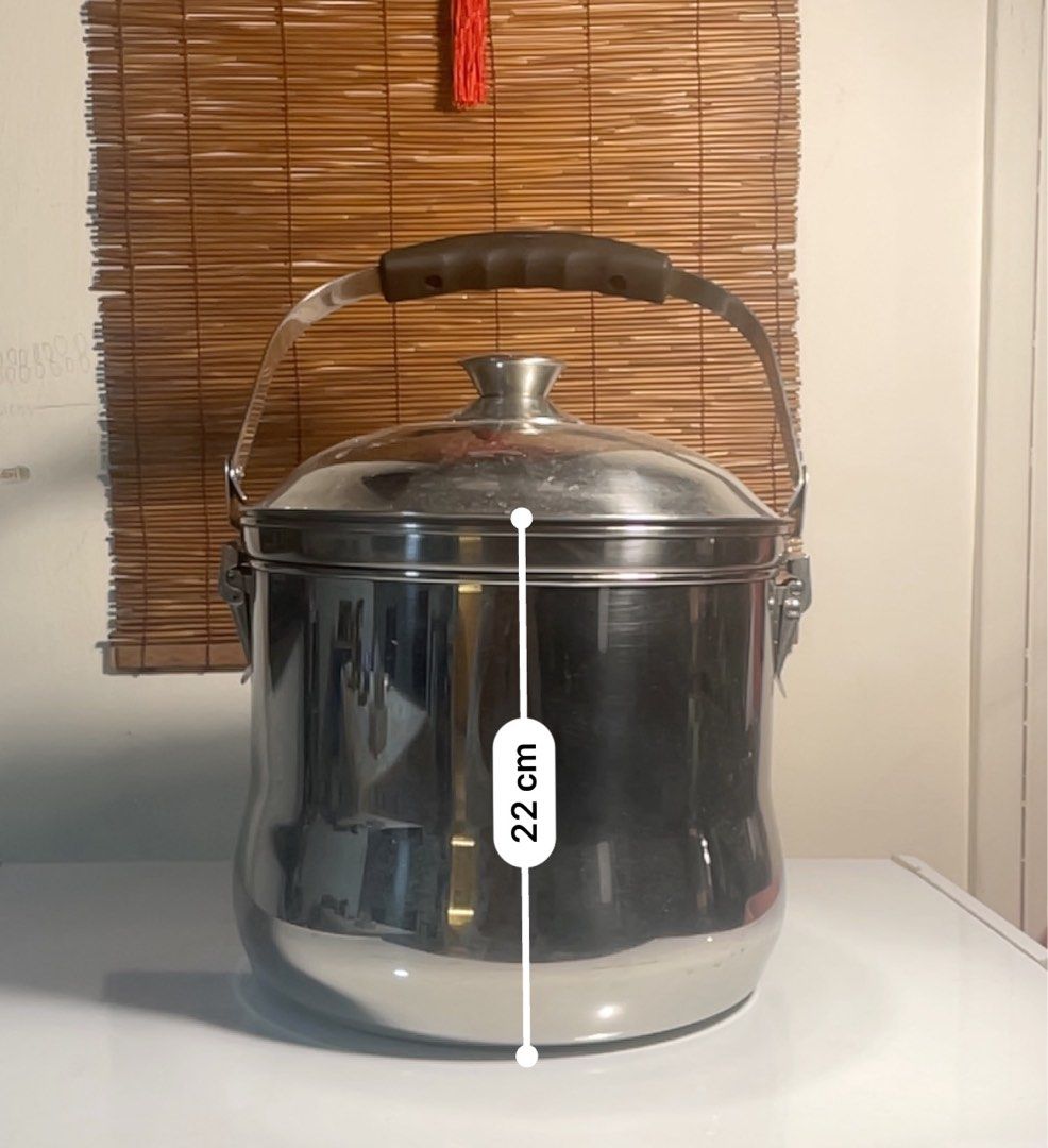 Steel thermal cooker discount
