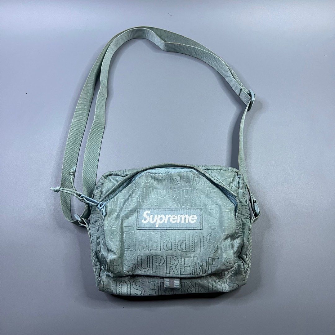 Supreme Shoulder Bag SS19 Ice Blue