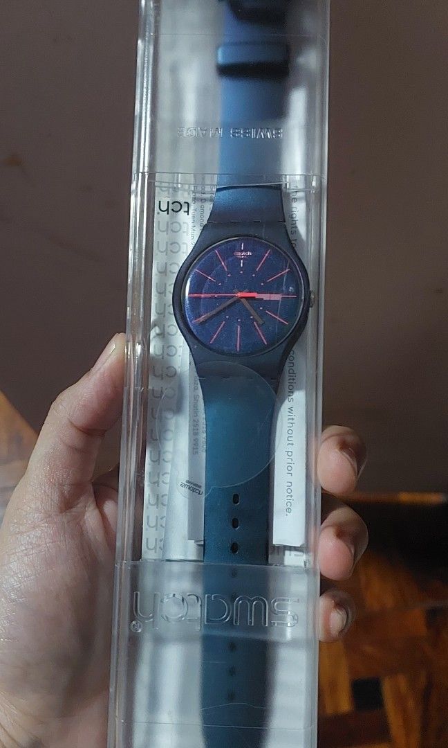 SWATCH NEW GENTLEMAN SUON 708 Women s Fashion Watches Accessories Watches on Carousell