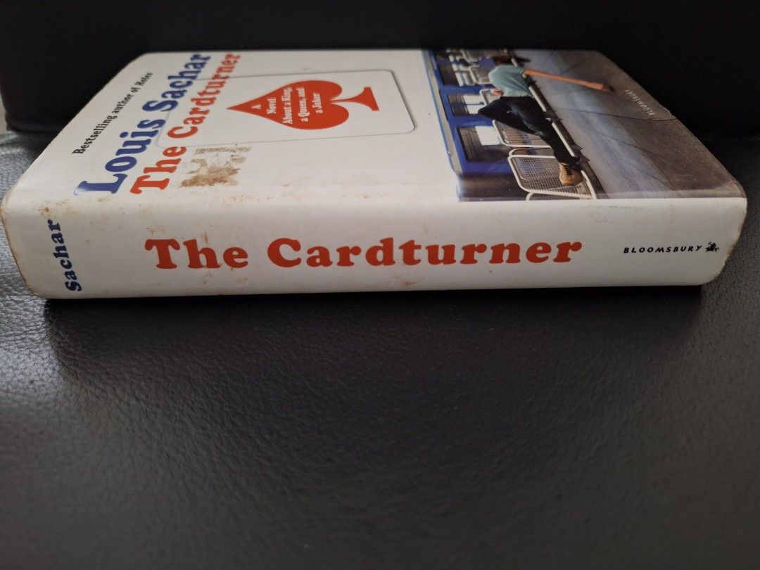 The Cardturner by Louis Sachar HARDCOVER, Hobbies & Toys, Books
