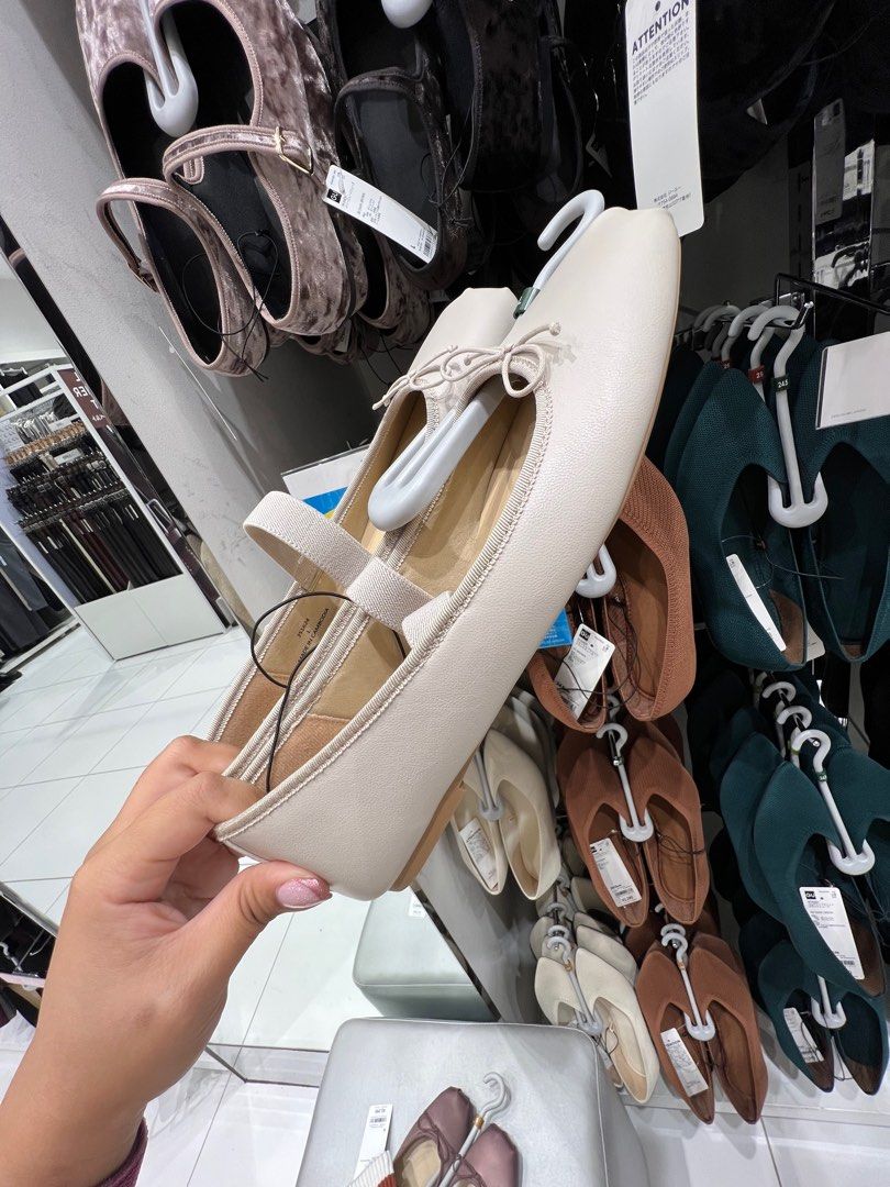 TRENDING GU ballet shoes Women s Fashion Footwear Flats Sandals on Carousell