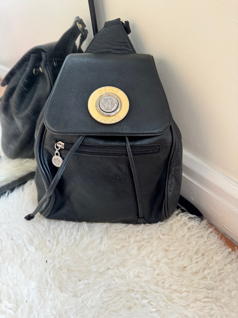 Vintage versace backpack on sale