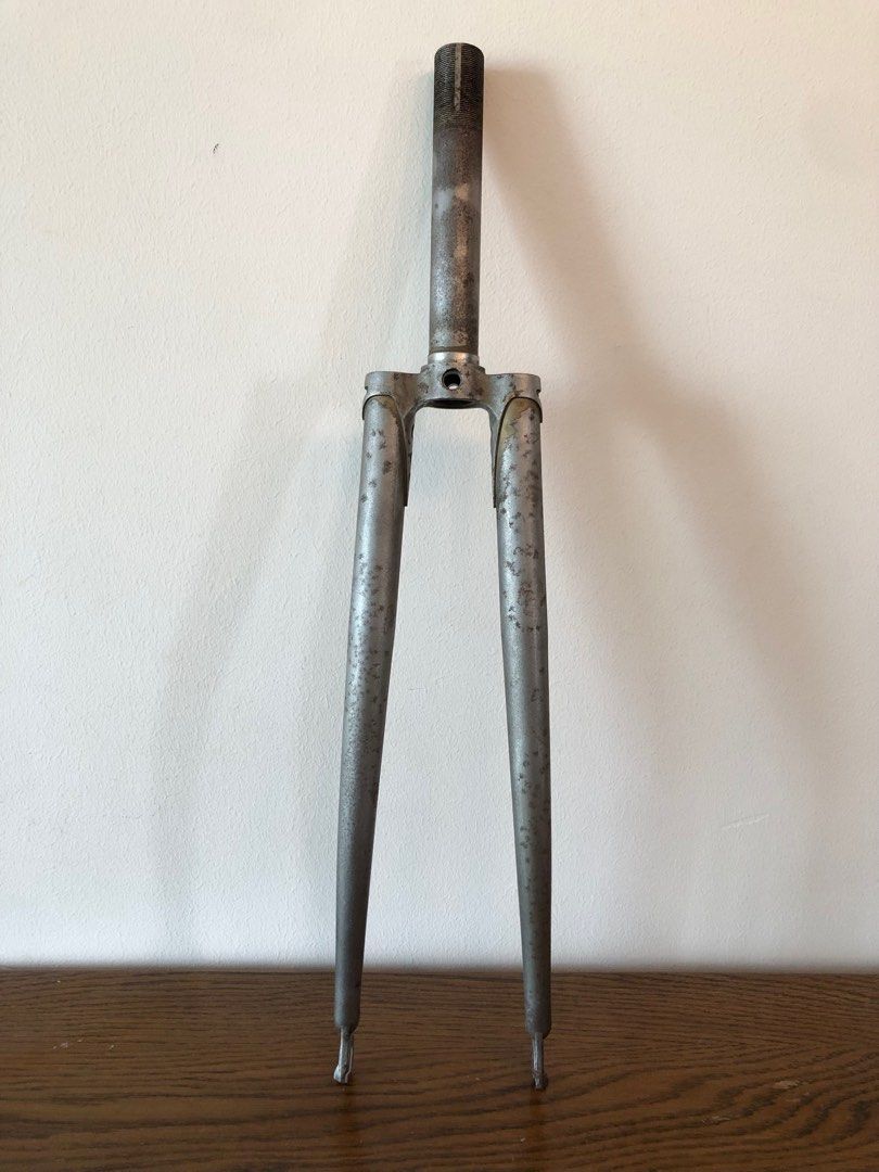 Vintage Retro Classic Road Bike 700C Lugged Fork Touring Racer Fixie Fixed Gear Single Speed Steel Bicycle Sports Equipment Bicycles Parts Parts Accessories on Carousell