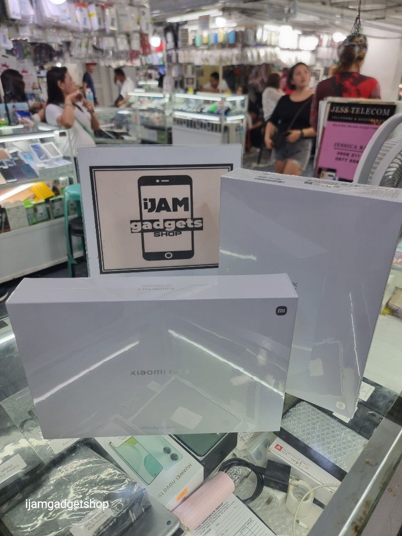 Xiaomi pad 8/256 (Category: Android) located in Pasig City. Submitted by ijamgadgets (Listing ID 1325882354, Image 1). Description: xiaomi pad 6 brandnew sealed 8/256gb 1yr warranty 📌we do cod in metro manila and near provinces just add sf only 📌can visit in my store at greenhills shopping center 📌we do LBC transaction 📌we accept credit card in store 📌Accept ggives and spaylater 📌for fast transaction make acall 09291593032/09297180543.